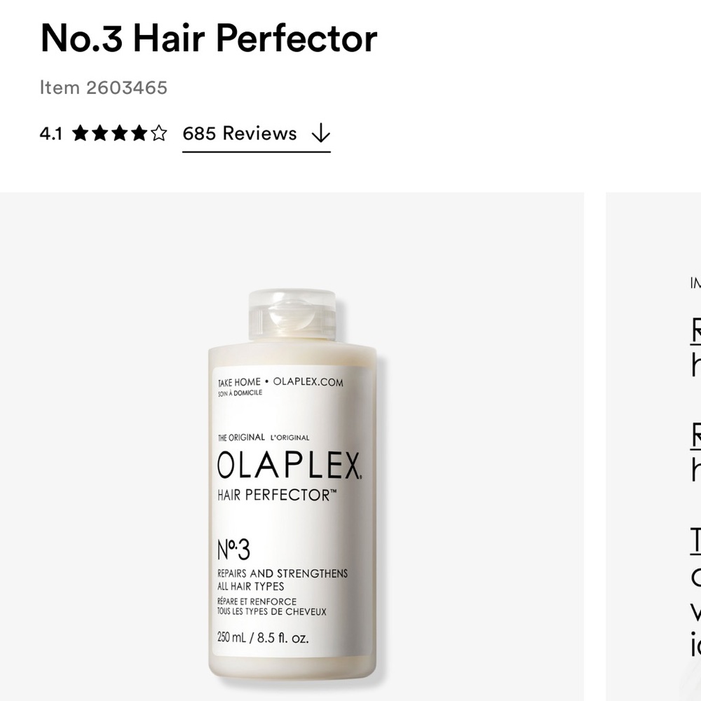 Olaplex Hair perfector No. 3